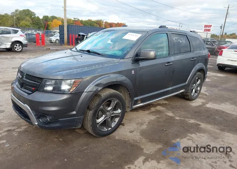 2015 Dodge Journey Crossroad from USA, damaged, VIN 3C4PDCGB3FT525853